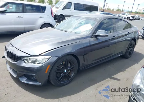 2017 BMW 430I Gran Coupe из США, поврежденный, VIN WBA4F7C34HG789221